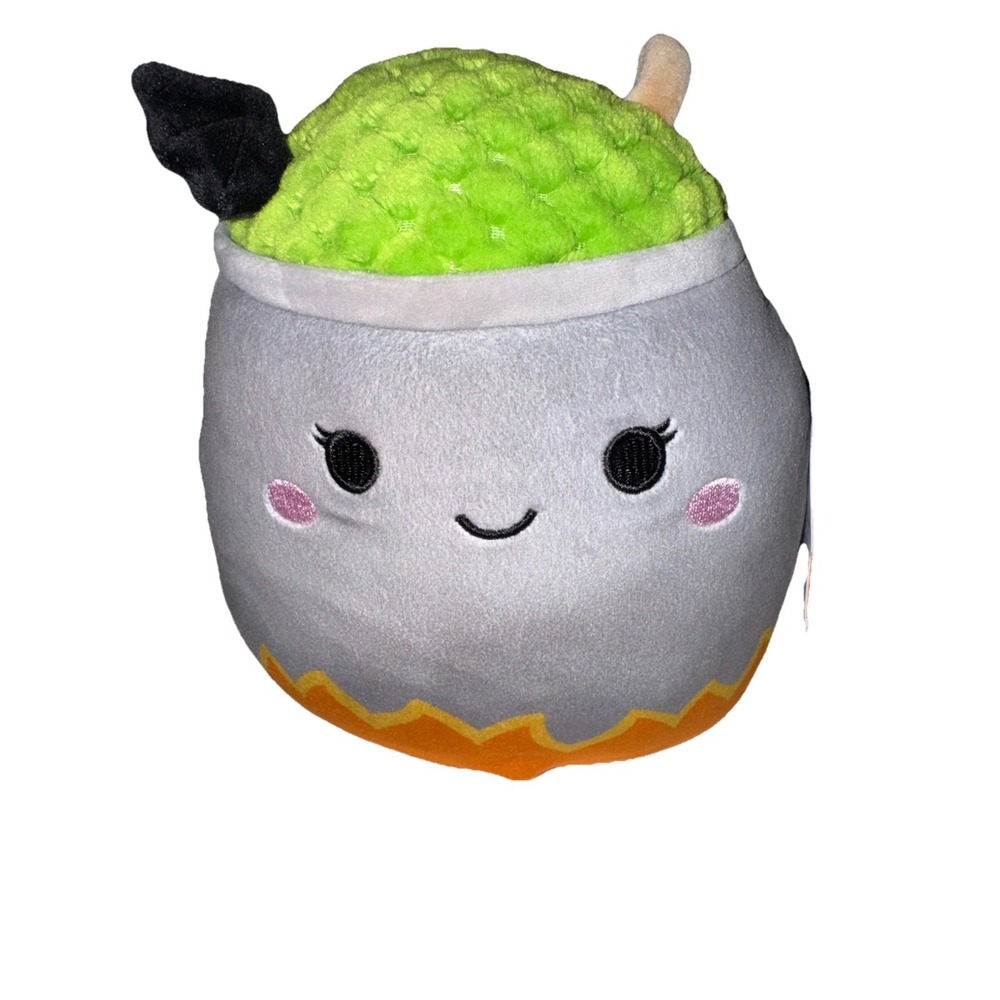 Squishmallows Johanna Witches Cauldron 8 Inch Halloween Plush Grey Green 2023